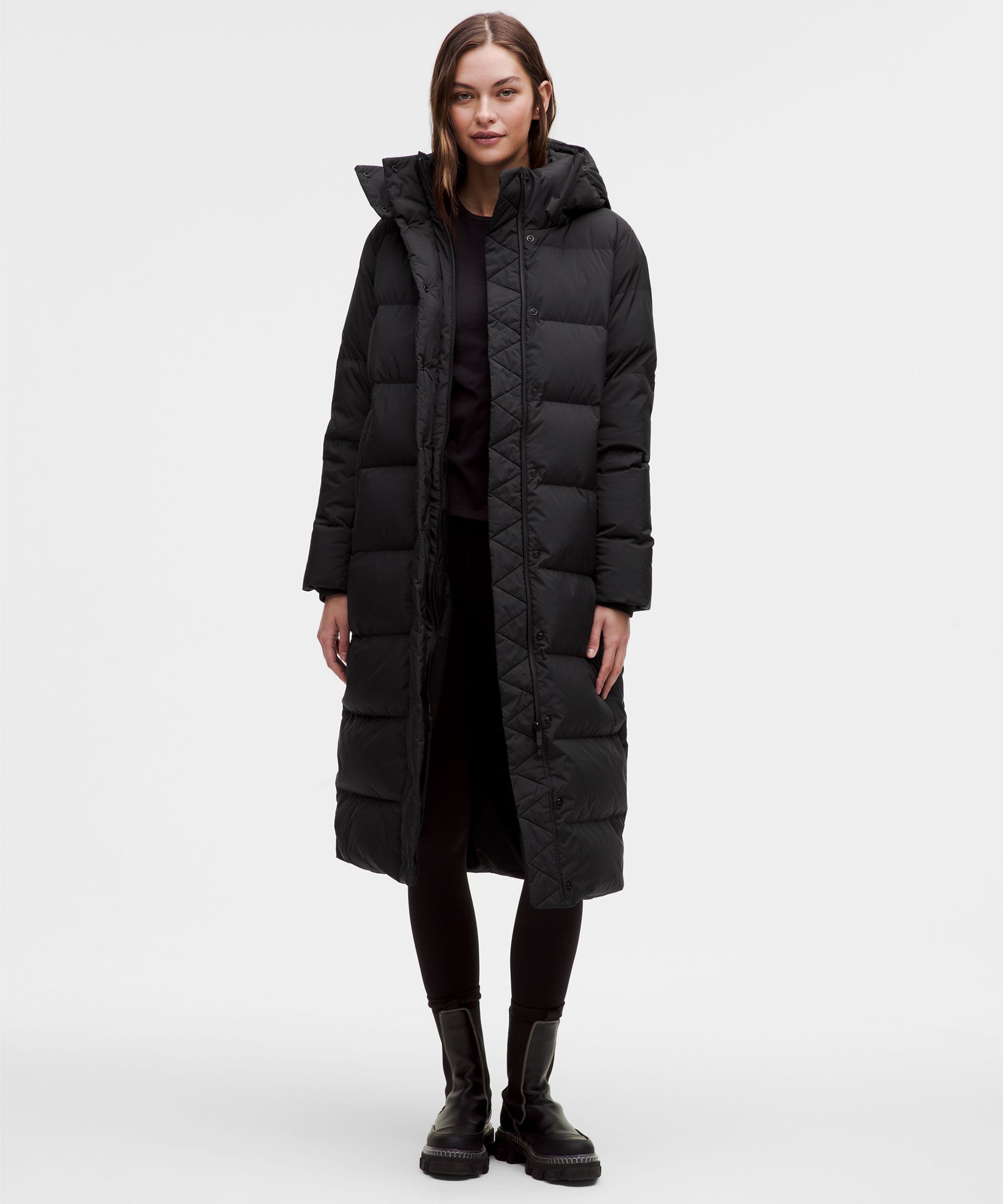 Lululemon Wunder Puff 600长款羽绒服