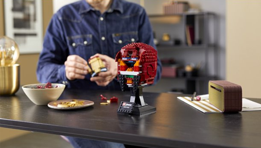 补货lego乐高漫威钢铁侠头盔76165