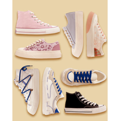 67元包邮！鮀品 舒适百搭厚底增高板鞋