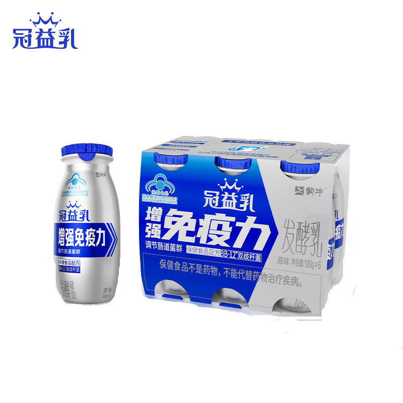 蒙牛风味发酵乳酸奶100g*18瓶