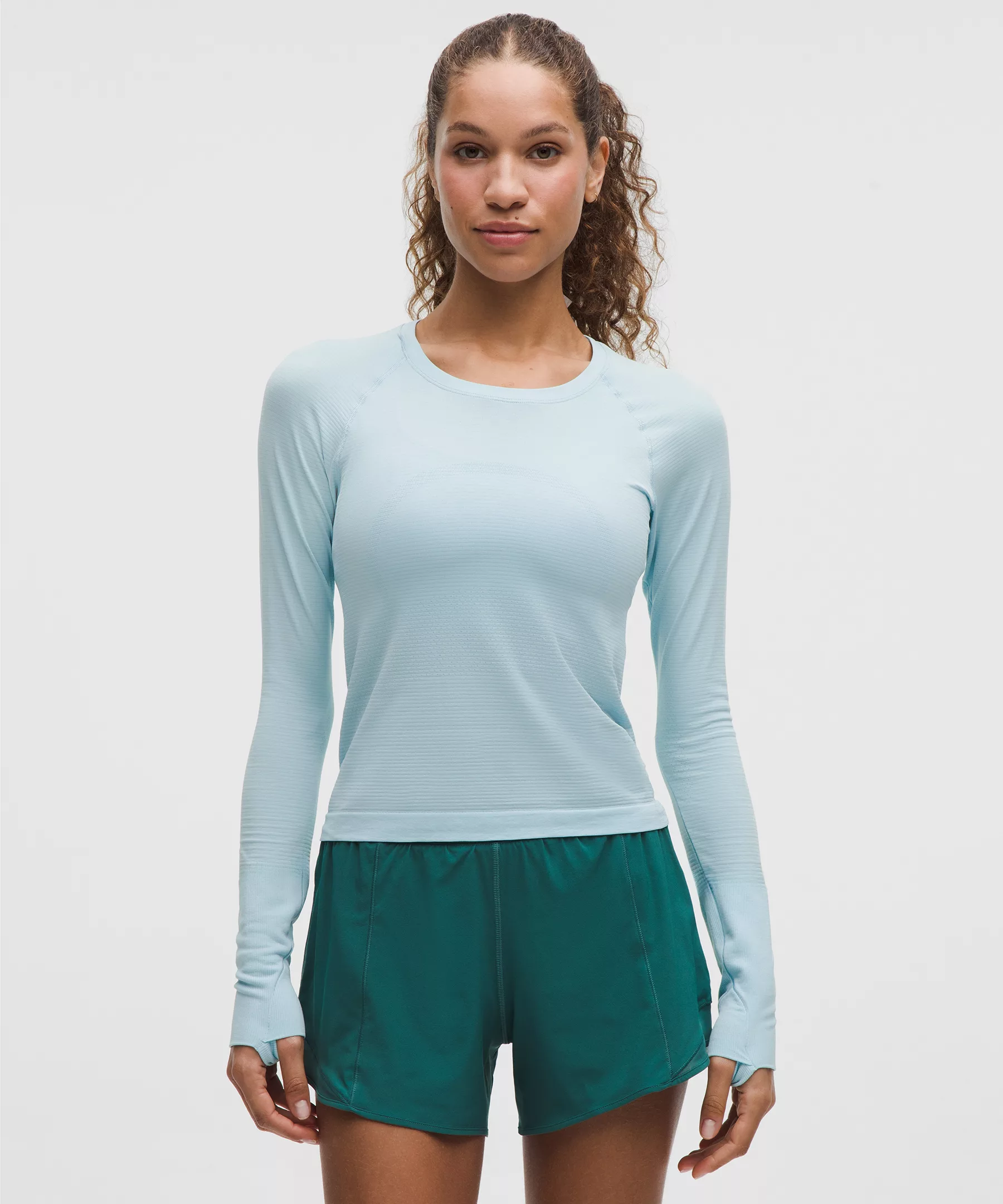 Lululemon Swiftly Tech 长袖T恤 Foam Cloud/Foam Cloud 14