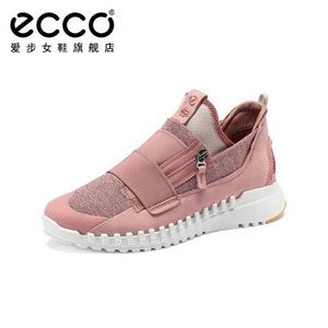 ECCO 爱步 Zipflex酷飞系列 女士网面透气减震跑步鞋 803753