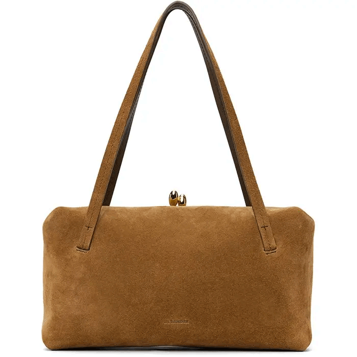 Jil Sander Tan Goji Pillow Small Bag