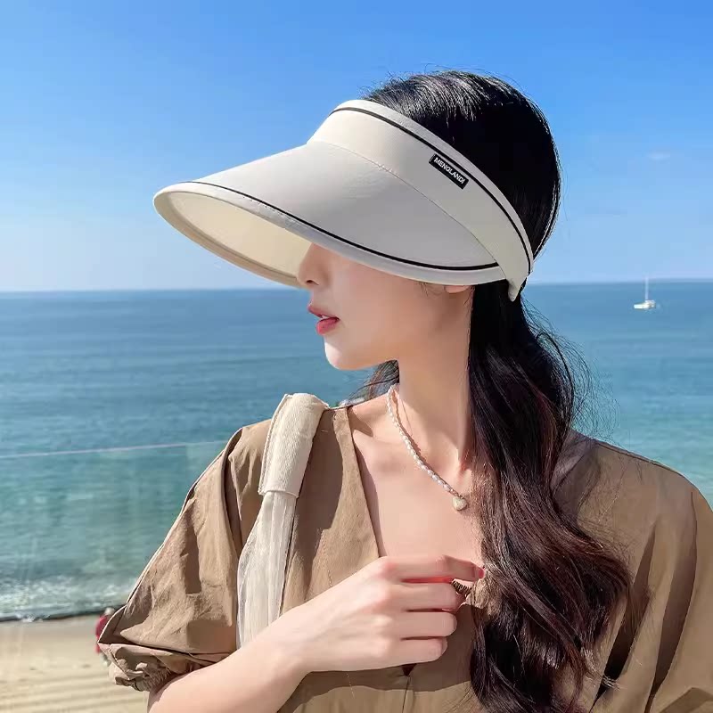 夏季网红同款时尚空顶防紫外线