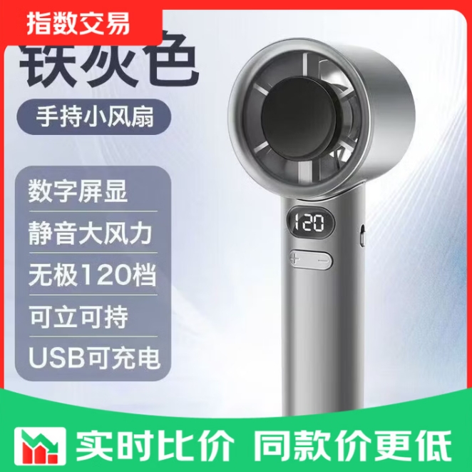 M11手持风扇-灰色 最终到手价4.99元