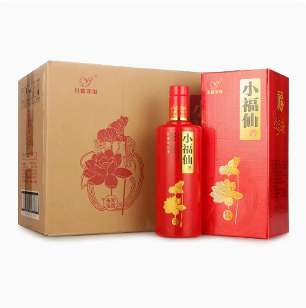 239元包邮！小糊涂仙 小福仙系列 和谐是福 52度浓香型白酒 500ml*6瓶（赠小糊涂仙普仙100ml）