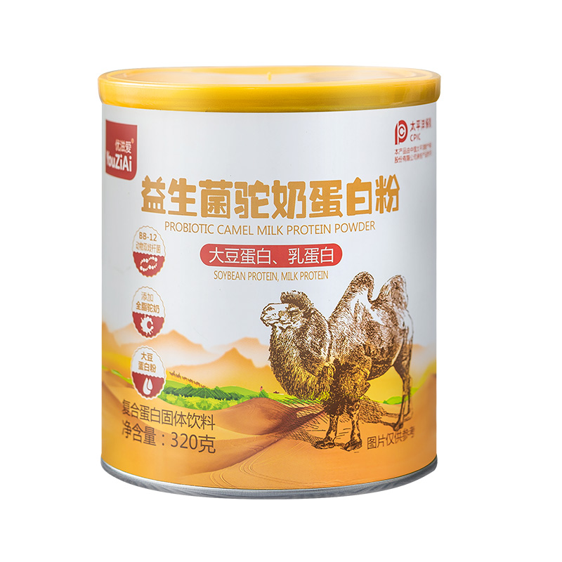 【优滋爱】益生菌驼奶蛋白粉320g