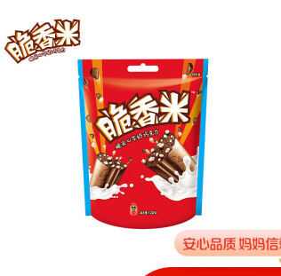 6.9元包邮！德芙 脆香米脆米心牛奶巧克力120g