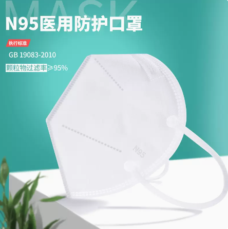 【4毛一只】19.9元包邮！医用N95口罩50只