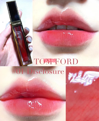 Tom Ford Gloss Luxe镜面唇釉蜜桃01 Disclosure,降至$ - 拔草哦