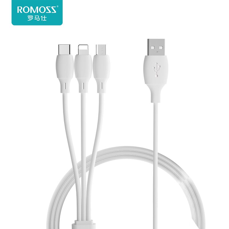 【罗马仕旗舰店】苹果快充数据线1米
