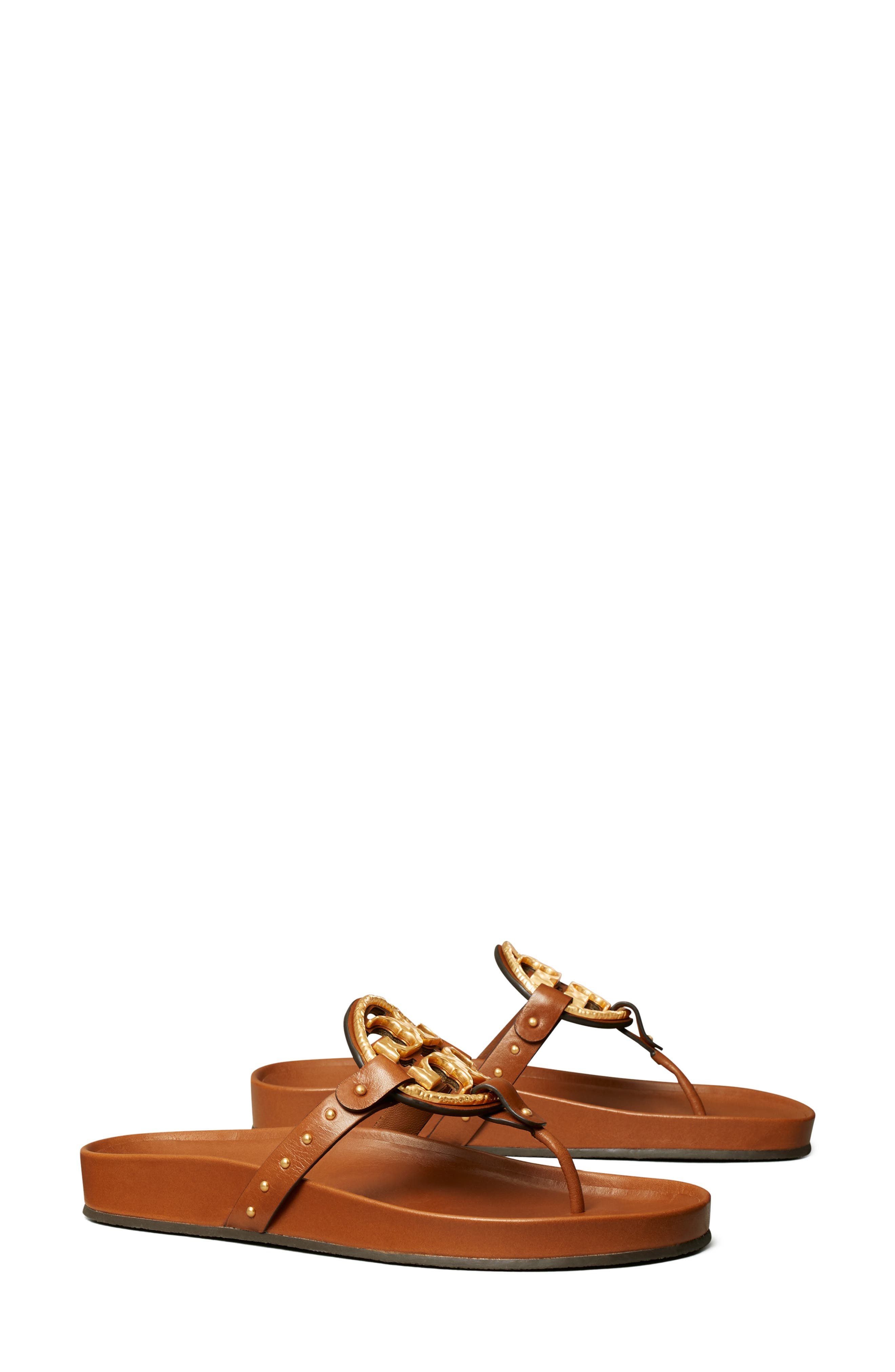 Tory Burch Miller Vintage Plaque Cloud Sandal