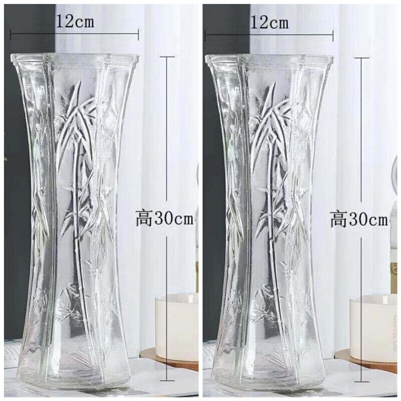 【秋韵流云精品】加厚玻璃花瓶，现货直发。