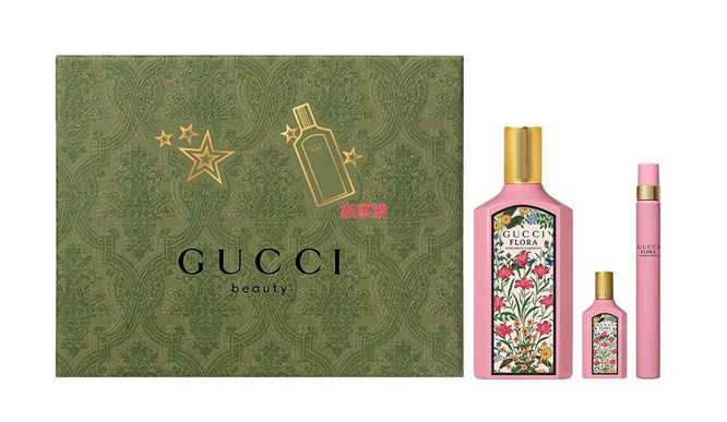 Gucci 古驰绮梦栀子花女士香水套装,降至€98.8（约778元） - 拔草哦