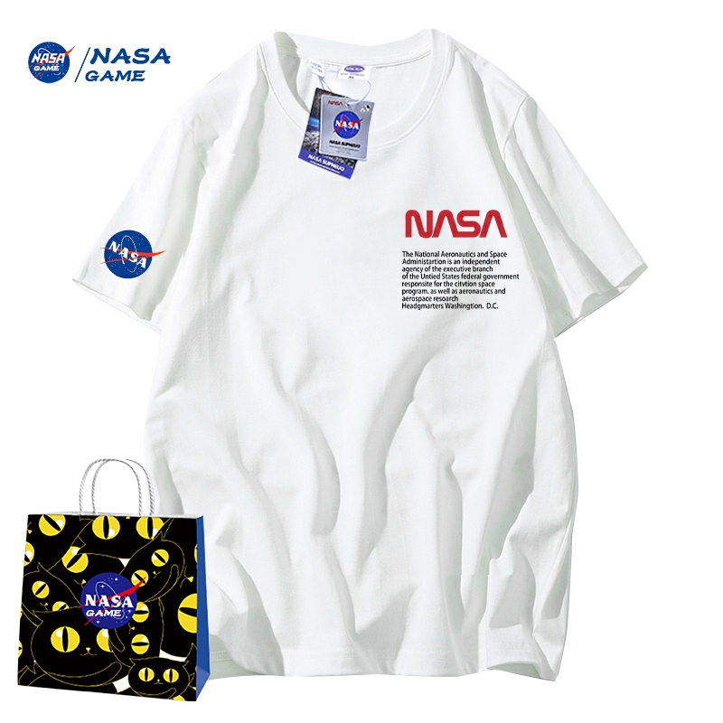 卖疯了【NASA】联名款宽松情侣短袖