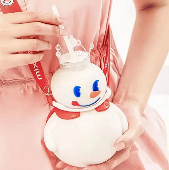 11.9元包邮！雪王吨吨奶茶杯 700ML（HP商家返2元）