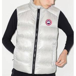 canada goose 加拿大鹅白色女款羽绒背心