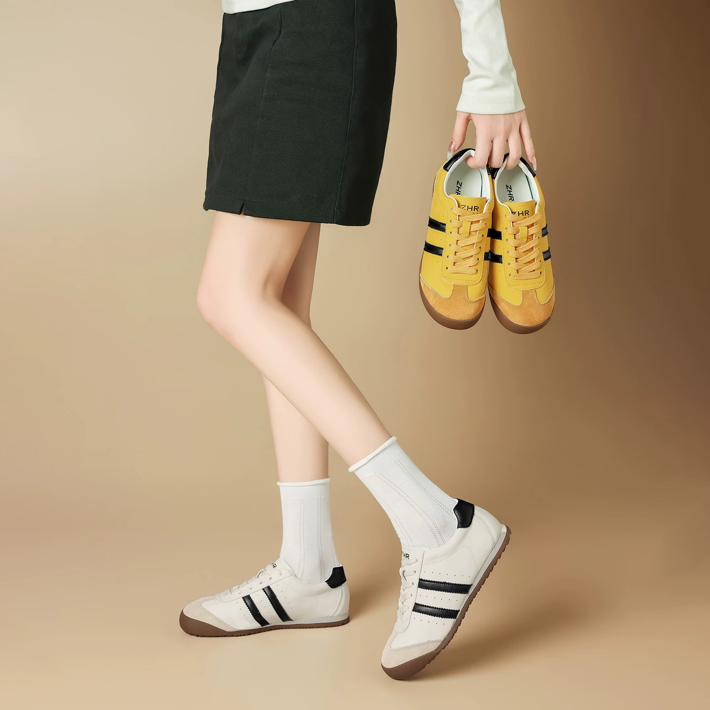 ZHR则则【超值49元】春夏款软底百搭德训鞋休闲鞋捡漏售完不补！