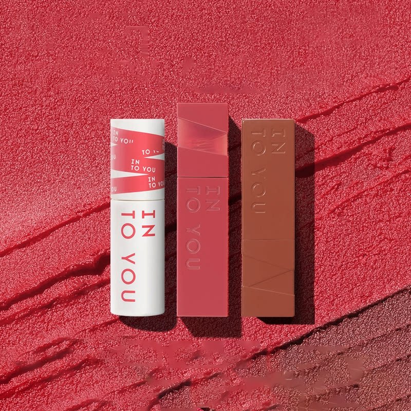 拍2件！intoyou哑光口红大女主角唇泥3g