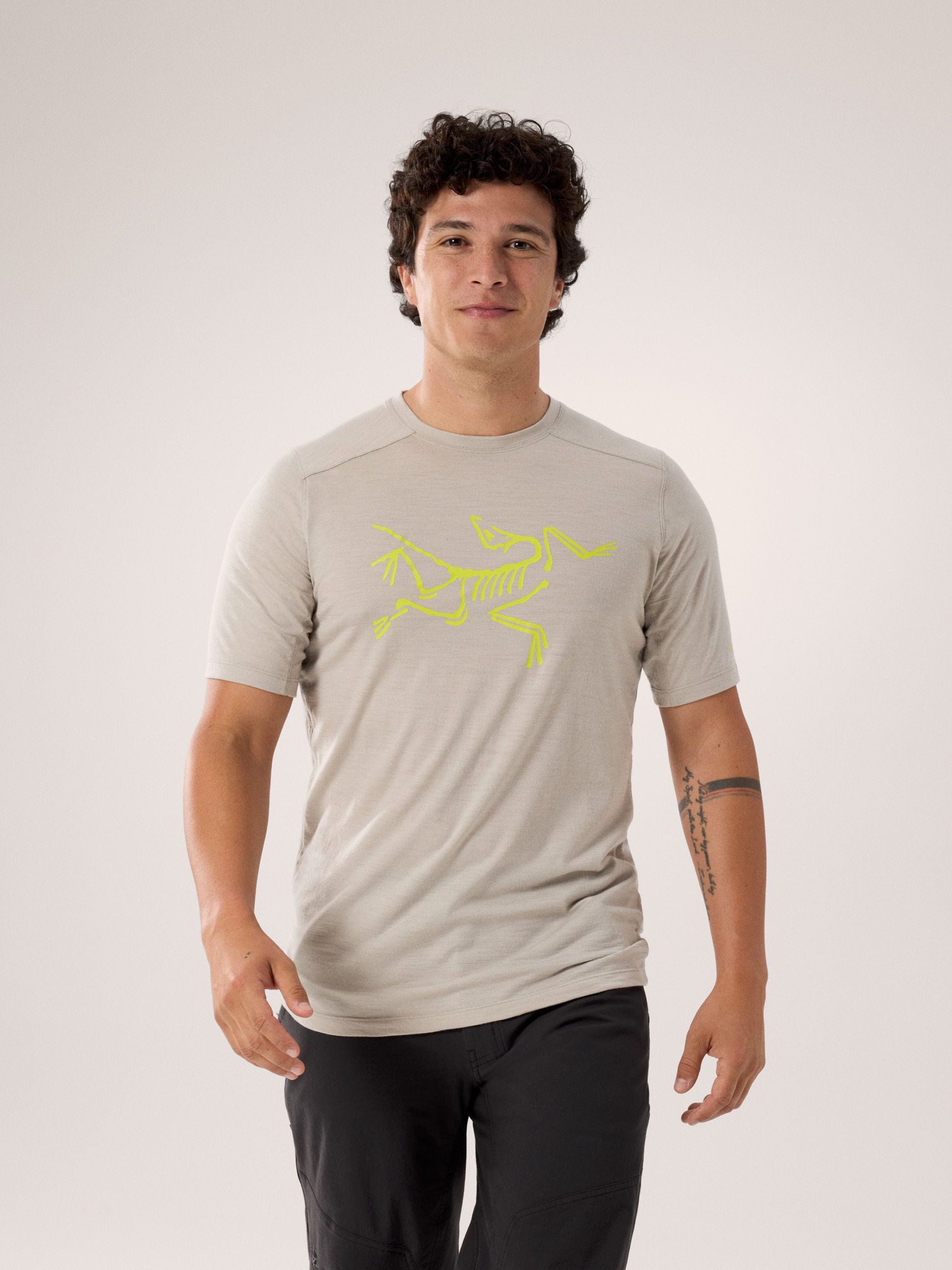 Arcteryx Ionia Merino Wool Logo Shirt SS Men's