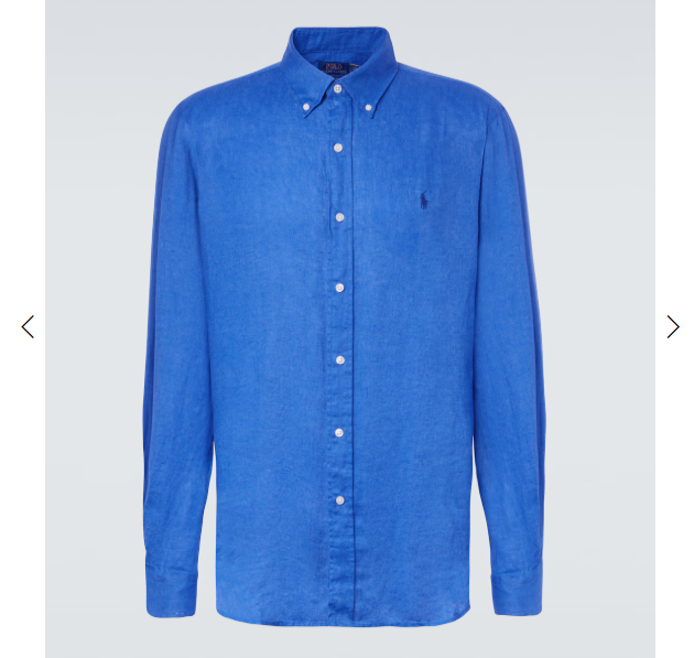 Polo Ralph Lauren 亚麻衬衫限时7折起