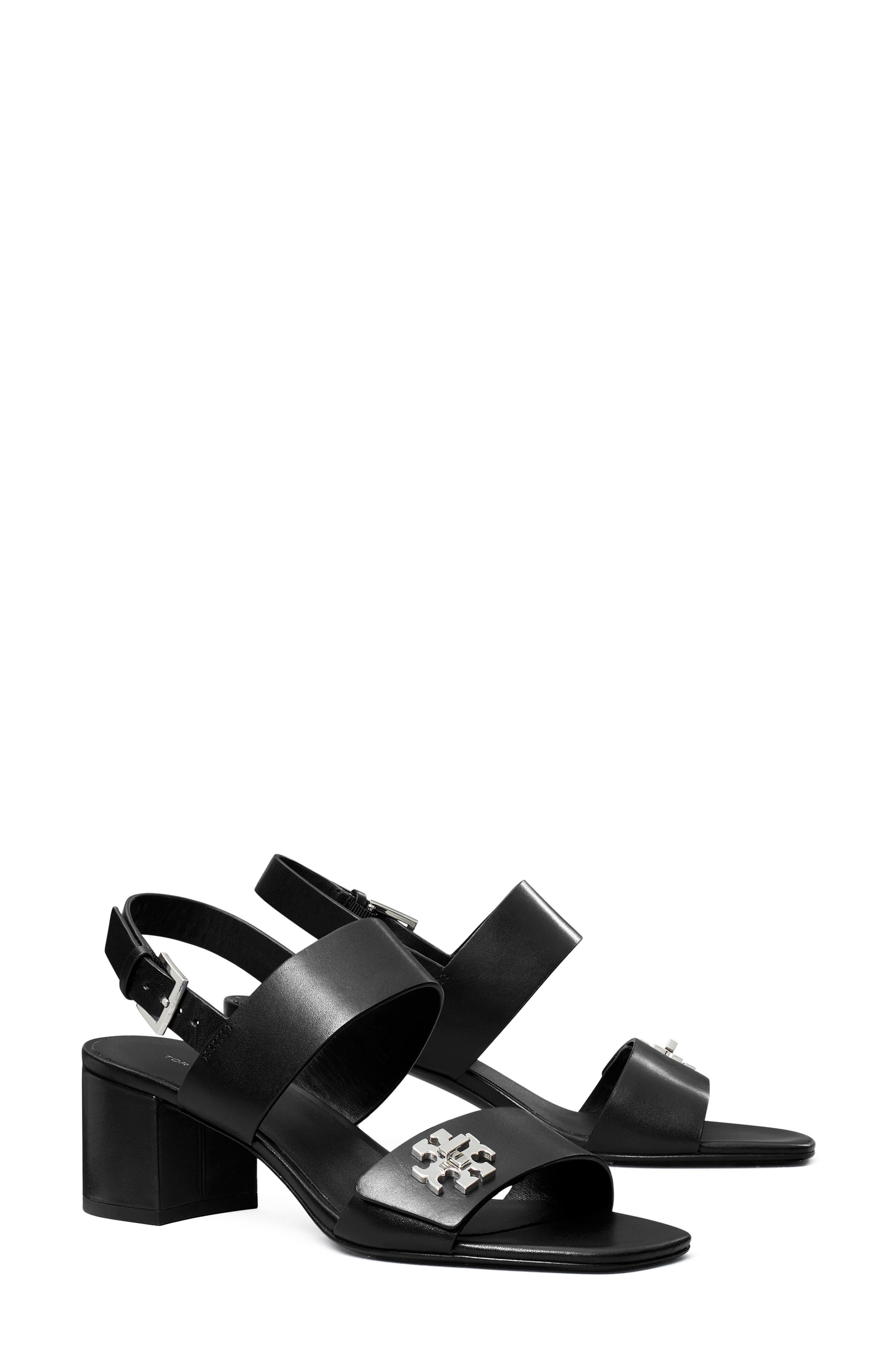 Tory Burch T Lock Block Heel Sandal