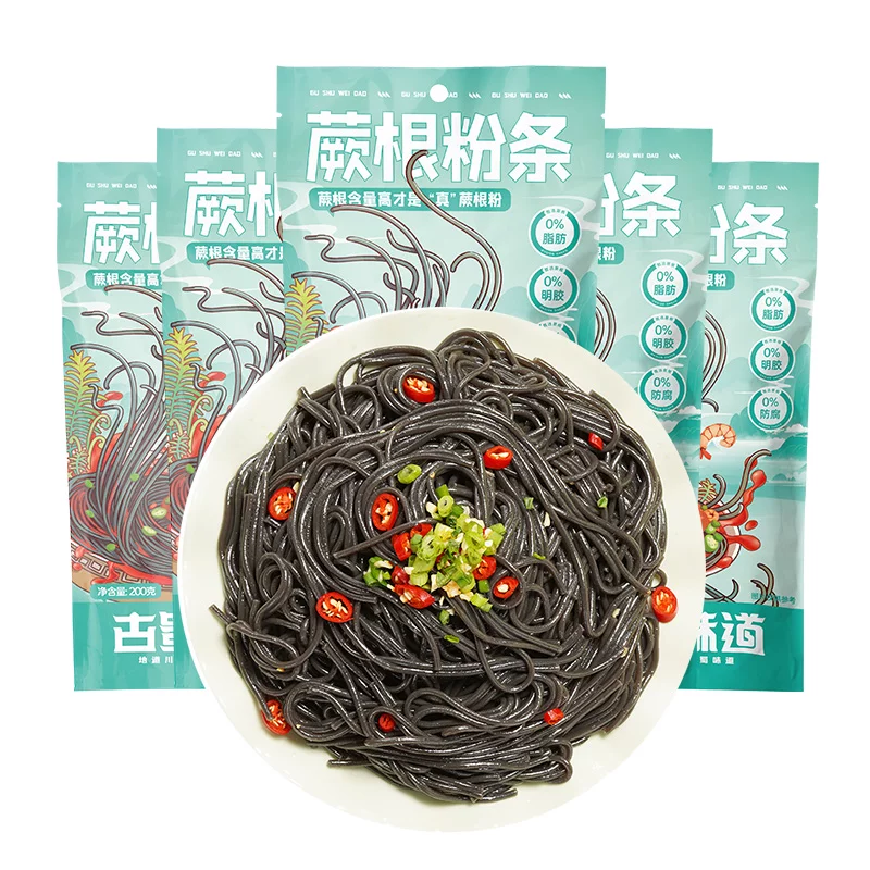 古蜀味道蕨根粉200g*5