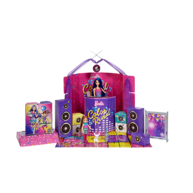 玩具反斗城Barbie芭比惊喜变色盲盒