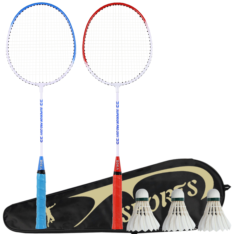 芈潮羽毛球拍耐用型初学者正品旗舰店套装