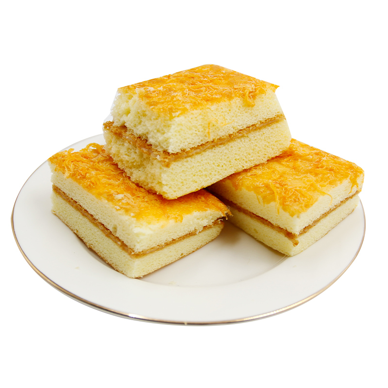 稳定签到~酥物语肉松乳酪夹心蛋糕250g