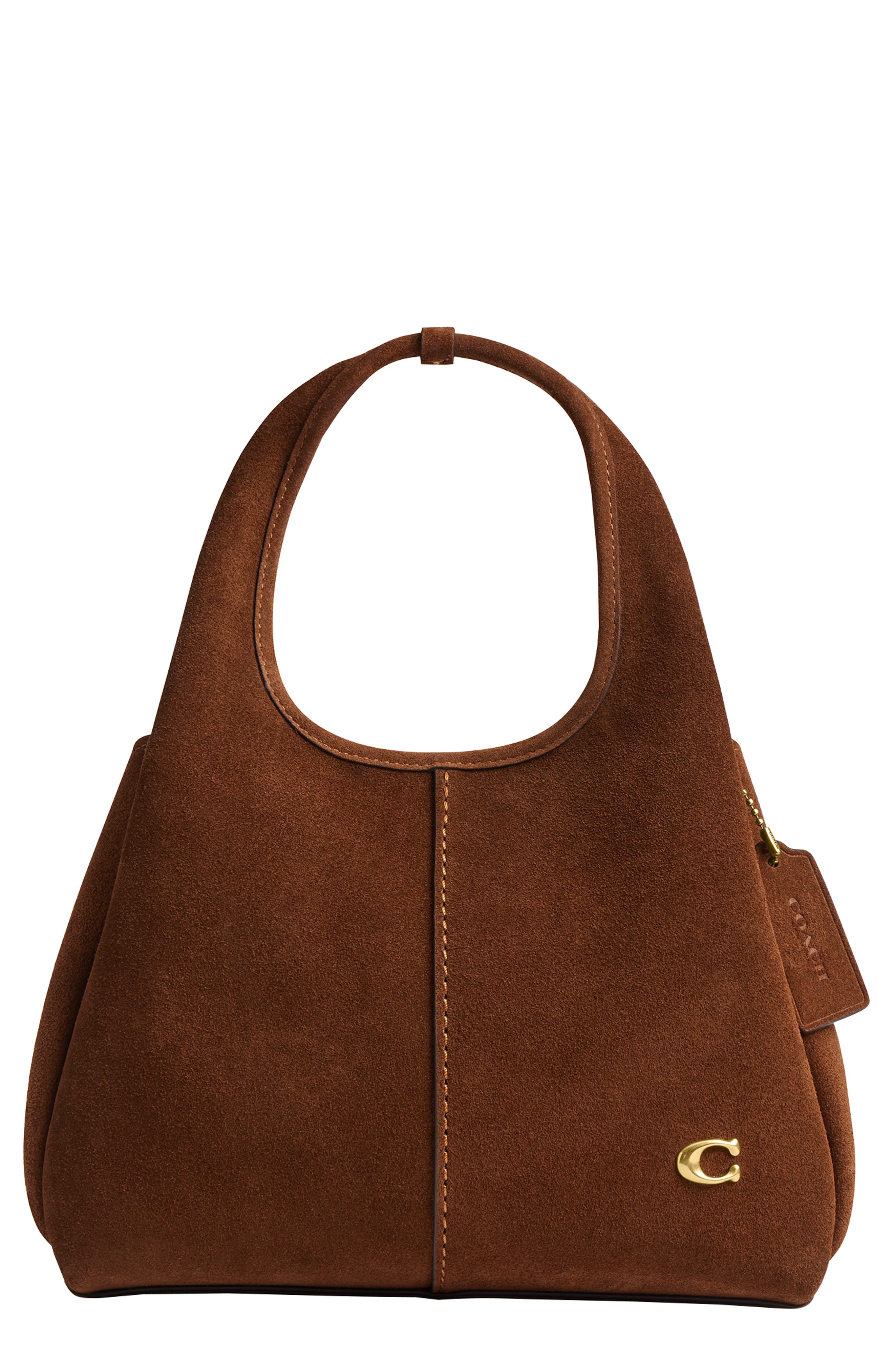 COACH Lana Suede Shoulder Bag