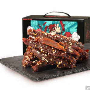 34.9元包邮！三只松鼠 麻辣蜀香牛肉 400g（约25~28小袋）
