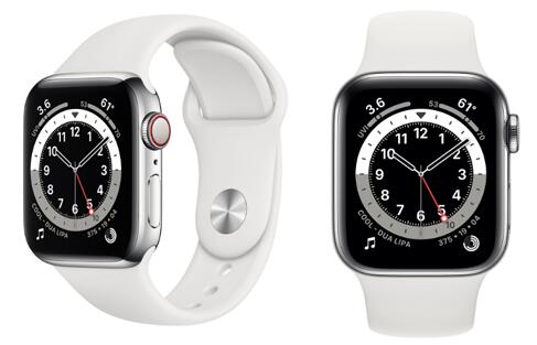 Apple Watch Series 6 不锈钢表盘智能手表40mm Gps 蜂窝 特价 524 21 拔草哦