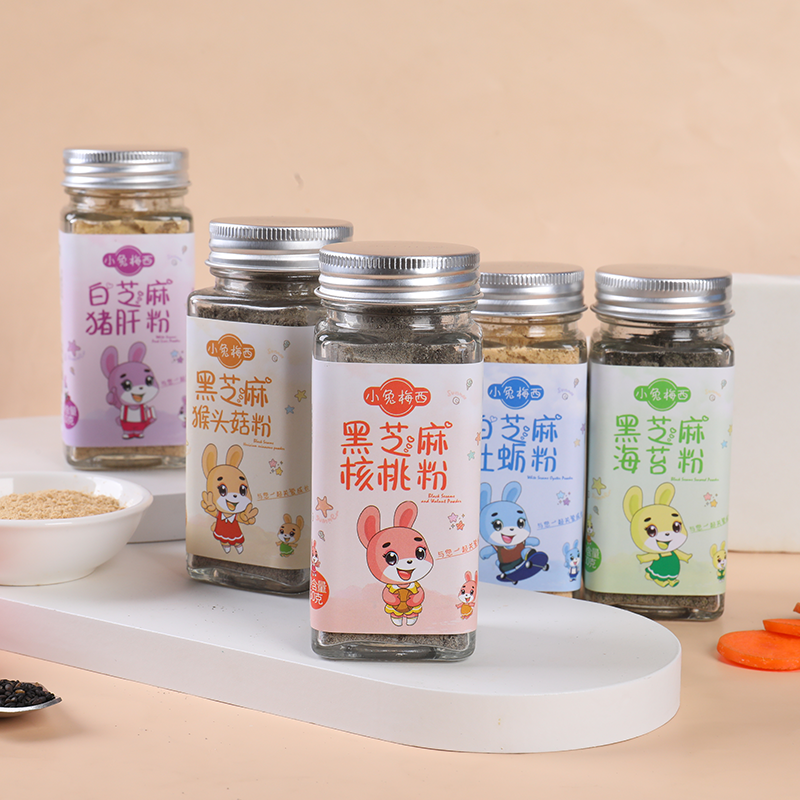 【小兔梅西】宝宝辅食猪肝粉拌饭料