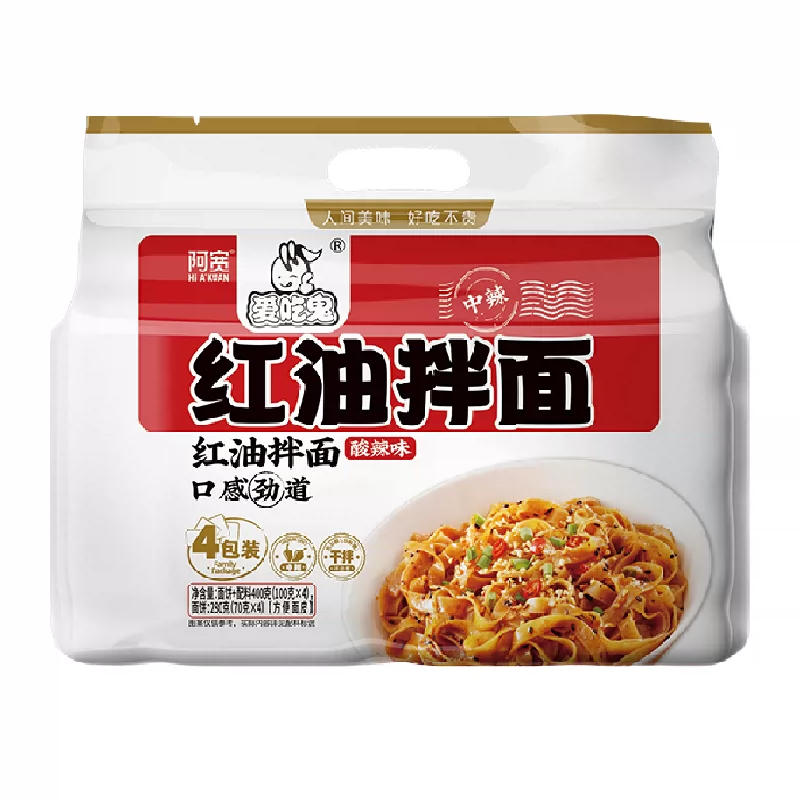 阿宽红油拌面400g