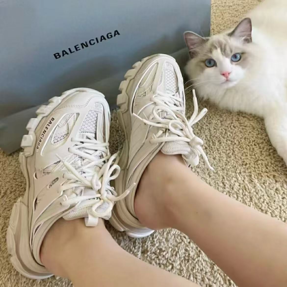Balenciaga Trainer穆勒鞋补货40码 28折