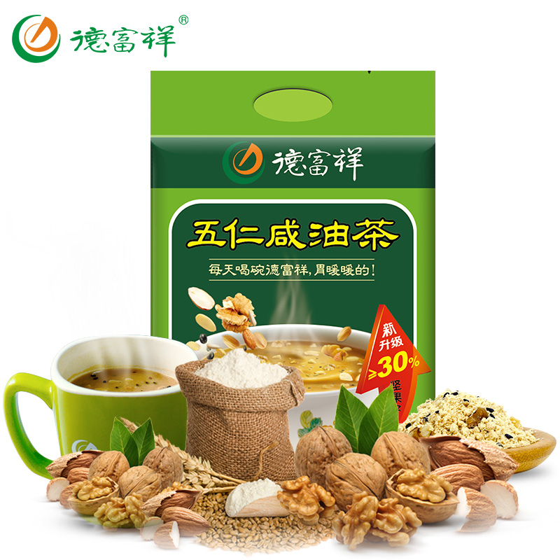 德富祥油茶清真食品五仁咸480g
