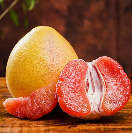 22.9元包邮！国产红心蜜柚新鲜水果 严选10斤整箱（净重8-9斤）