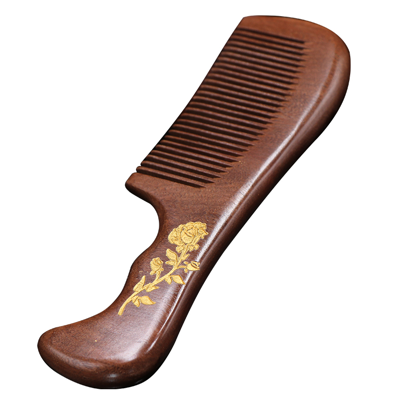 【稳定签到】天然桃木梳子防静电