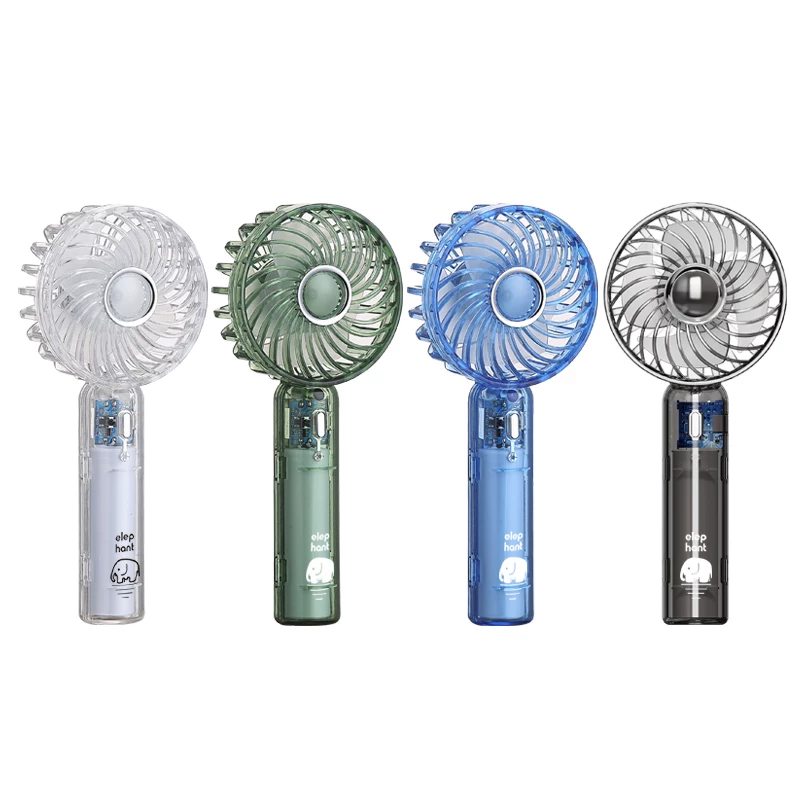 梵施家品透明手持小风扇