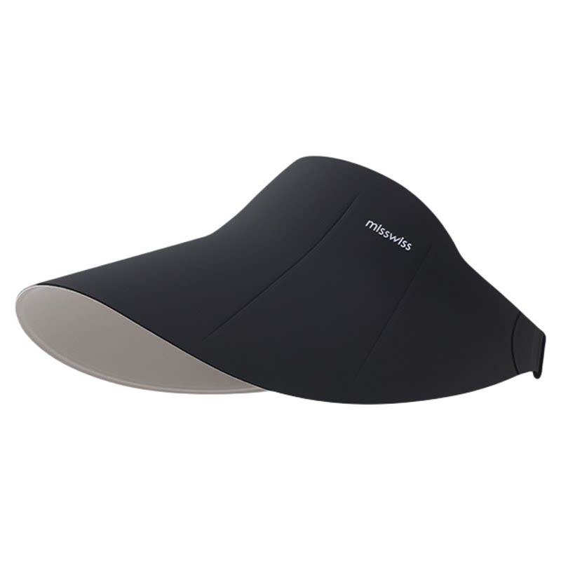 加宽大帽檐防护超全面！MissWiss双面防晒帽