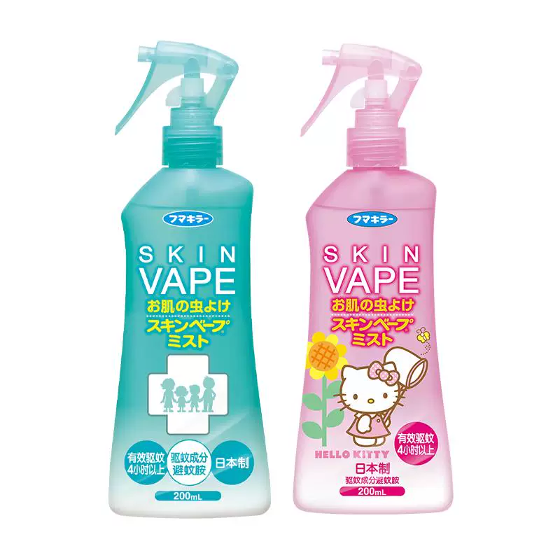 日本VAPE未来驱蚊水喷雾
