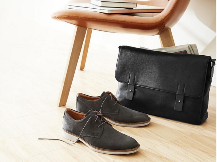 Ecco爱步芬莱系列商务正装皮鞋两色 额外9折后 99 拔草哦