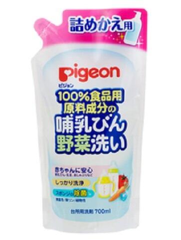 贝亲植物性奶瓶果蔬清洗剂补充装700ml 补货424日元 约 25 拔草哦