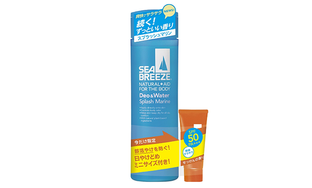 Seabreeze 活力杀菌香体露160ml 日产版 附送防晒小样 Prime会员凑单到手 44 拔草哦