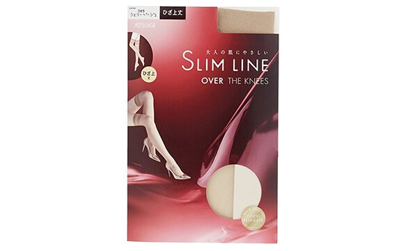 Atsugi 厚木slim Line 过膝长筒袜3双装4色可选 Prime会员凑单到手 68 3 拔草哦