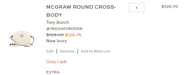 补货 Tory Burch Mcgraw 圆形斜挎包 折后价 126 75 拔草哦 补货 Tory Burch Mcgraw 圆形斜挎包 折后价 126 75 拔草哦