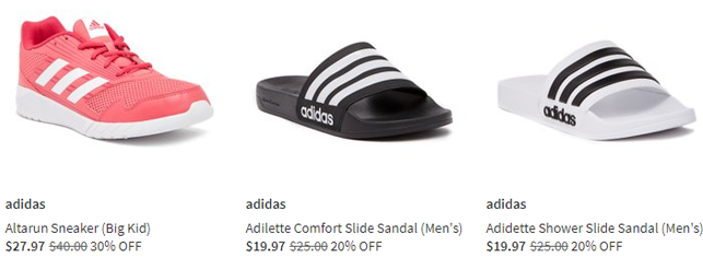 nordstrom rack adidas slides