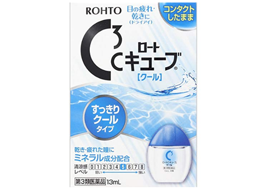 Rohto乐敦c3眼药水13ml 蓝色款 补货322日元 约 拔草哦