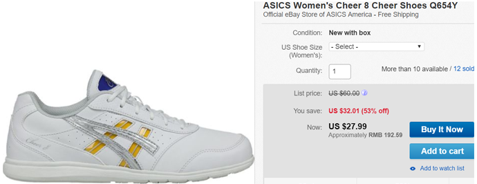 asics cheer 8